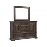 Pulaski Furniture Woodbury Rectangular Mirror in Cowboy Boots Brown-4