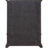 Pulaski Furniture Woodbury Five Drawer Chest in Cowboy Boots Brown Back