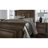Pulaski Furniture Woodbury Two Drawer Nightstand with USB in Cowboy Boots Brown