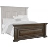 Woodbury King Panel Bed in Cowboy Boots Brown-9