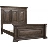 Woodbury King Panel Bed in Cowboy Boots Brown-5