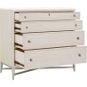 Pulaski Furniture Ashby Place 4-Drawer Bachelor's Chest Open