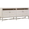 Pulaski Furniture Ashby Place 4-Door Server with Open Shelves Front