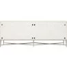 Pulaski Furniture Ashby Place 4-Door Server with Open Shelves Back - Pulaski Furniture Ashby Place 4-Door Server with Open Shelves Back