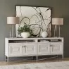 Pulaski Furniture Ashby Place 4-Door Server with Open Shelves - Pulaski Furniture Ashby Place 4-Door Server with Open Shelves