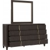 Pulaski Furniture West End Loft 8-Drawer Dresser Side