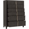 Pulaski Furniture West End Loft 6-Drawer Chest Open