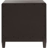 Pulaski Furniture West End Loft 2-Drawer Nightstand with USB-C Outlets Back