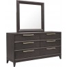 Pulaski Furniture Quincy 6-Drawer Dresser Side