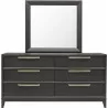 Pulaski Furniture Quincy 6-Drawer Dresser Front - Pulaski Furniture Quincy 6-Drawer Dresser Front