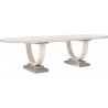 Pulaski Furniture Brighton Trestle Table with Leaf Extension Side
