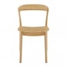 Greenington Hanna Chair Bamboo Seat, Wheat (Set of 2) - Front Angle
