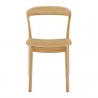 Greenington Hanna Chair Bamboo Seat, Wheat - Set of Two - Front Angle