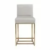 Sunpan Joyce Counter Stool Casablanca Stratus - Front Angle - Sunpan Joyce Counter Stool Casablanca Stratus - Front Angle