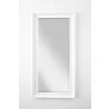 Nova Solo Halifax Mirror Profile - White - Front Angled - Nova Solo Halifax Mirror Profile - White - Front Angled