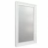 Nova Solo Halifax Mirror Profile - White - Side Angle - Nova Solo Halifax Mirror Profile - White - Side Angle