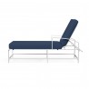 Bristol Chaise in Spectrum Indigo w/ Self Welt - Side Angle