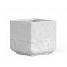 Azzurro Living Pacifica 24" Pot In White Rock Concrete