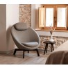 Cane-Line Pace Lounge Chair Frame incl. neck cushion with table