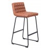Pago Barstool in Brown - Side Angled