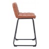 Pago Counter Stool in Brown - Side