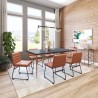 Pago Dining Chair in Brown- Lifestyle 2