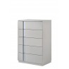 J&M Furniture Palermo Grey-Chest