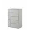 J&M Furniture Palermo Grey-Chest - J&M Furniture Palermo Grey-Chest
