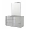 J&M Furniture Palermo Grey- Dresser View - J&M Furniture Palermo Grey- Dresser View