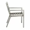 Woodard Palm Coast Slat Dining Armchair - Stackable - Side - Woodard Palm Coast Slat Dining Armchair - Stackable - Side