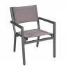 Woodard Palm Coast Padded Sling Dining Armchair - Stackable
