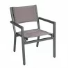 Woodard Palm Coast Padded Sling Dining Armchair - Stackable - Woodard Palm Coast Padded Sling Dining Armchair - Stackable