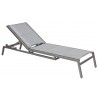 Woodard Palm Coast Padded Sling Adjustable Chaise Lounge - Stackable