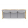 Royal Teak Palma Sofa / 3-Seater Sofa with Cushions Top