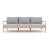 Royal Teak Palma Sofa / 3-Seater Sofa with Cushions Front