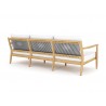 Royal Teak Palma Sofa / 3-Seater Sofa with Cushions