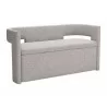 Papua Storage Bench Gray - Angled 2 - Papua Storage Bench Gray - Angled 2