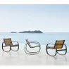 Cane-Line Parc Rocking Chair Beach view - Cane-Line Parc Rocking Chair Beach view