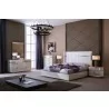 J&M Furniture Paris King Panel Bed in Light Grey  - J&M Furniture Paris King Panel Bed in Light Grey 