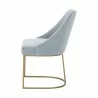 Essentials For Living Parissa Dining Chair in Coastal Velvet - Set of Two - Side Angle - Essentials For Living Parissa Dining Chair in Coastal Velvet - Set of Two - Side Angle