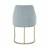 Essentials For Living Parissa Dining Chair in Coastal Velvet - Set of Two - Back Angle - Essentials For Living Parissa Dining Chair in Coastal Velvet - Set of Two - Back Angle