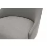 Parissa Dining Chair - LiveSmart Peyton Slate and Stainless Steel - Arm Close-up - Parissa Dining Chair - LiveSmart Peyton Slate and Stainless Steel - Arm Close-up