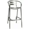 H&D Seating All Aluminum Patio Barstool - H&D Seating All Aluminum Patio Barstool