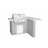 Bull BBQ Patio Q Outdoor Island Kitchen & Grill - Angled View