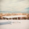 Helena Dekton Top For Pavia 96" Dining Table