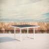 Micron Dekton Top For Pavia 48" Dining Table - Lifestyle