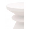 Essentials For Living Pawn Accent Table in Ivory - Tabletop