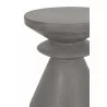 Essentials For Living Pawn Accent Table in Slate Gray Concrete - Close-up - Essentials For Living Pawn Accent Table in Slate Gray Concrete - Close-up