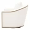 Paxton Swivel Club Chair - LiveSmart Peyton Pearl Natural Gray - Side Angle - Paxton Swivel Club Chair - LiveSmart Peyton Pearl Natural Gray - Side Angle