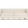 Sunpan Penley Sofa - Zenith Alabaster - Front Angle